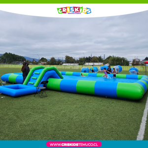 Piscina Bicolor – Diversión Acuática Gigante